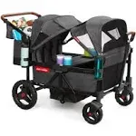 Radio Flyer Voya Stroller Wagon, 4 Seater Wagon Stroller for Kids with Low Sides