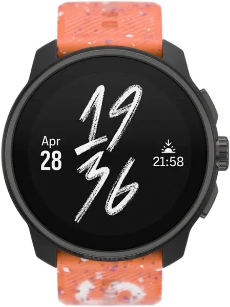 SUUNTO Race S GPS Sports Watch, High-Res AMOLED Touchscreen w/ 13D Standby, Dualband GNSS, Global Offline Map, Advanced Training & Recovery Insights, 95+ Multisports, Compact & Light, Powder Gray