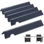 QuliMetal Porcelain Enameled Flavorizer Bars for Weber Genesis II/LX 300 Series II E-310, II E-330, II E-335, II S-335, II LX S/E-340 (2017 and Newer) Gas Grills, Heat Plates for Weber 66032/66795