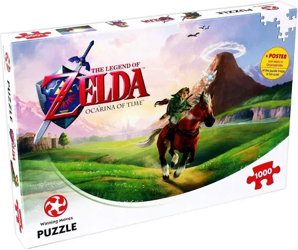 Legend of Zelda 29506 Zelda Jigsaw Puzzle, Ocarina of Time 1000PC