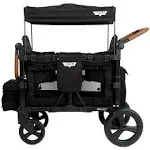 VYOO 2 Passenger Stroller Wagon: The Seating Chameleon for Family Adventures | Keenz Black