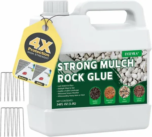 Concentrate Mulch Rock Glue Strong Mulch Lock Pea Gravel Stabilizer