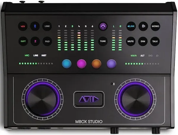 Avid MBOX Studio USB-C Audio Interface w/ Pro Tool Studio (1 Year Subscription)