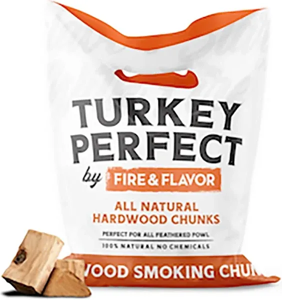 Turkey Perfect by Fire & Flavor Premium All Natural Hardwood Smoking C