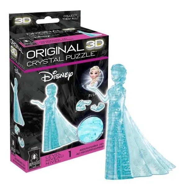 Elsa 3-D Crystal Puzzle