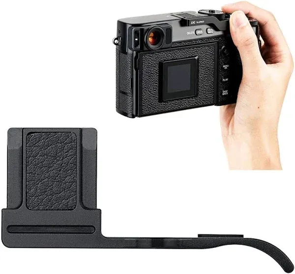 JJC Deluxe Metal Thumb Up Grip for Fujifilm Fuji X-Pro3 X-Pro2 X-Pro1 Xpro3 Xpro