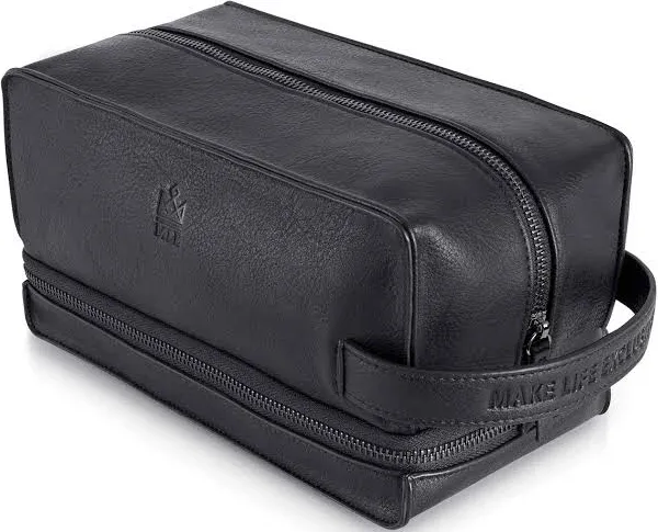 Leather Toiletry Bag for Men, Gift for Men, Mens Travel Bag Toiletry