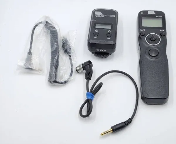 Pixel TW-283 DC2 Wireless Shutter Remote Release Control Intervalometer FSK 2.4G