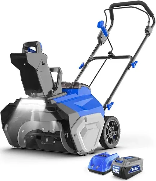 Wild Badger Power Cordless Snow Blower