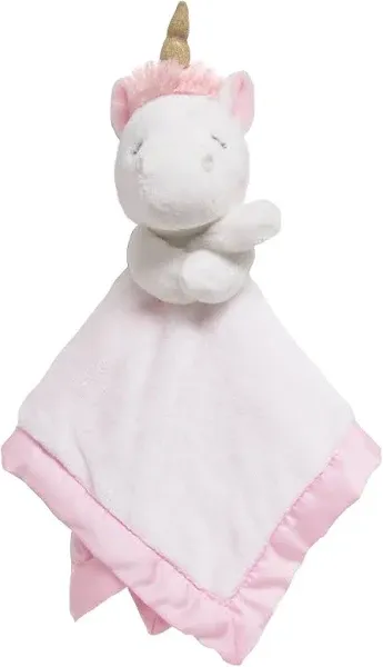 CARTERS unicorn baby security blanket lovey plush