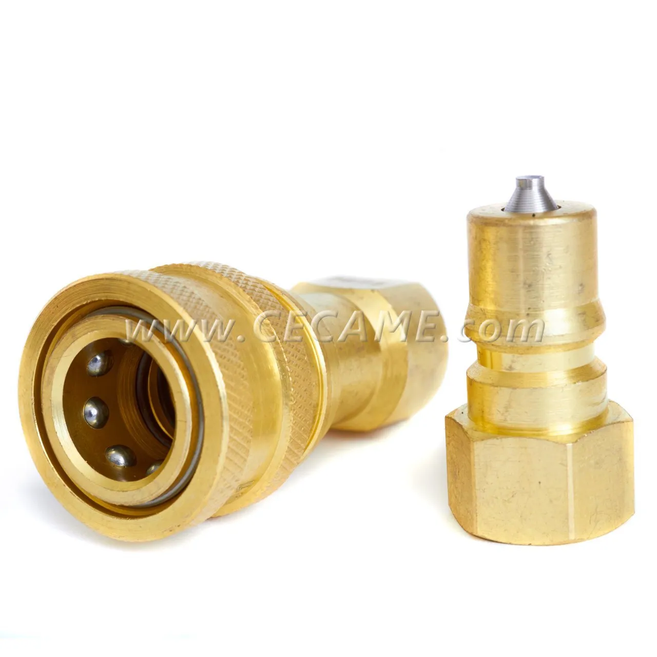 DT 1/4&#034; Quick Disconnect Coupler Valve for Carpet Cleaning Wand Brass 