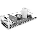 SIMPLEHUMAN 9&#034; Pull-Out Cabinet Organizer Chrome | NEW | FREE SHIPPING | AUTH