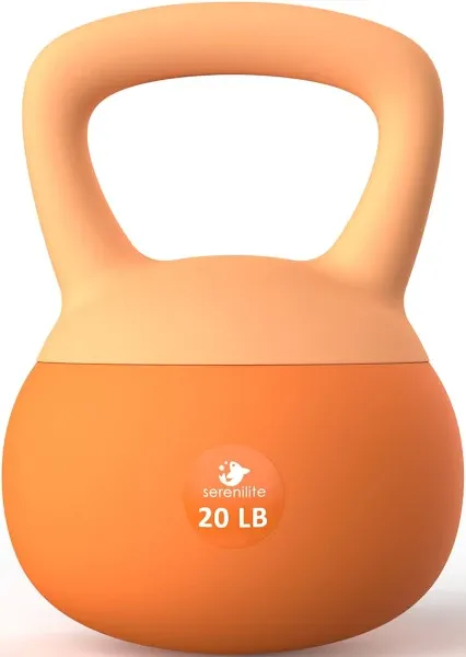 Soft Kettlebells, Serenilite Kettlebell Sets, Kettle Bell Sets for Women & Men, Safe Strength Training Kettlebells, Kettlebell Weights for Home Workouts & More.