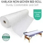 PandaSpa Disposable Non Woven Bed Sheet Roll 30 gsm Precut Hole Massage Table...