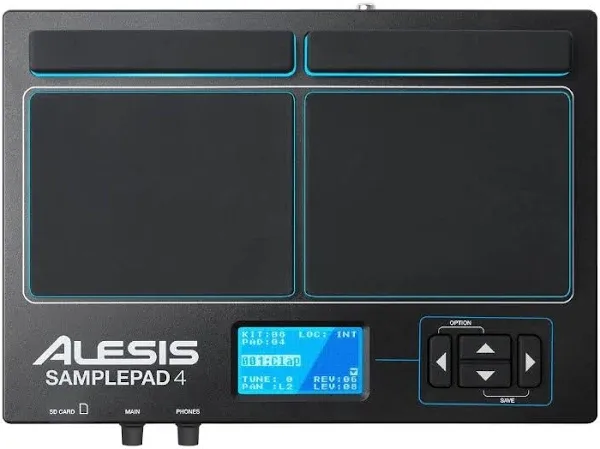 Alesis SamplePad 4 4-Pad Percussion & Sample-Triggering Instrument