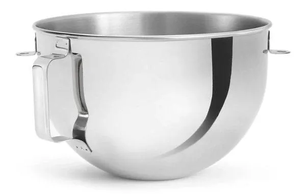 KitchenAid 7 Quart Polished Stainless Steel Bowl for Select Bowl-Lift Stand Mixers KSMB70