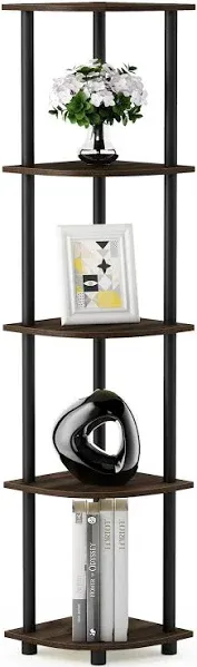 Furinno Turn-N-Tube 5 Tier Corner Display Rack