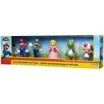 Jakks pacific Super Mario Bros Friends Mario And Multi Pack Figure 6 cm