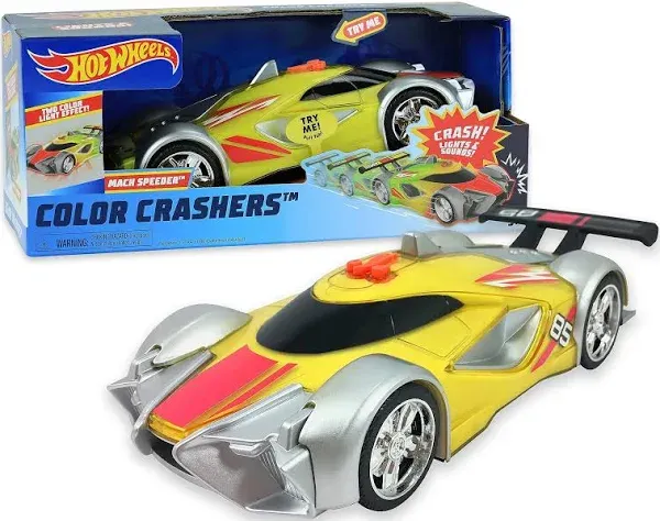 Hot Wheels Color Crashers Mach Speeder