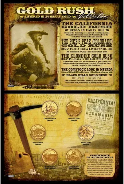 American Coin Treasures Gold Rush Collection