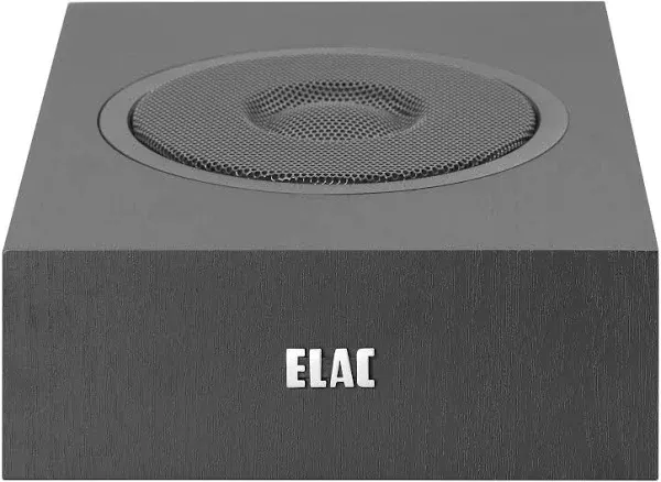 ELAC Debut 2.0 A4.2 Dolby Atmos Module Speakers, Black (Pair) - Concentric Driver with 0.5” Polymer Tweeter & 4” Aramid Fiber Woofer