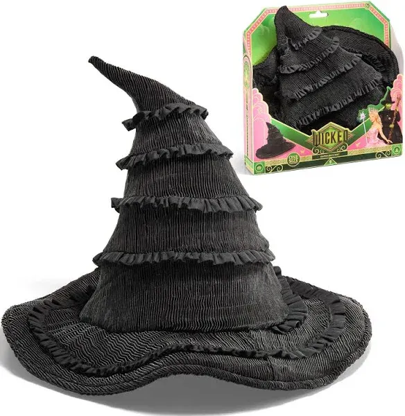 Wicked Elphaba&#039;s Hat - One Size Fits Most, Unisex, Children Ages 5+