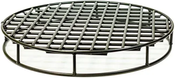 Round Fire Pit Grate - High Temperature Heavy Duty Steel Above Ground Firegra...