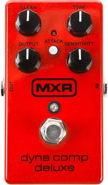 MXR Dyna Comp Deluxe Compressor Guitar Effects Pedal , Red