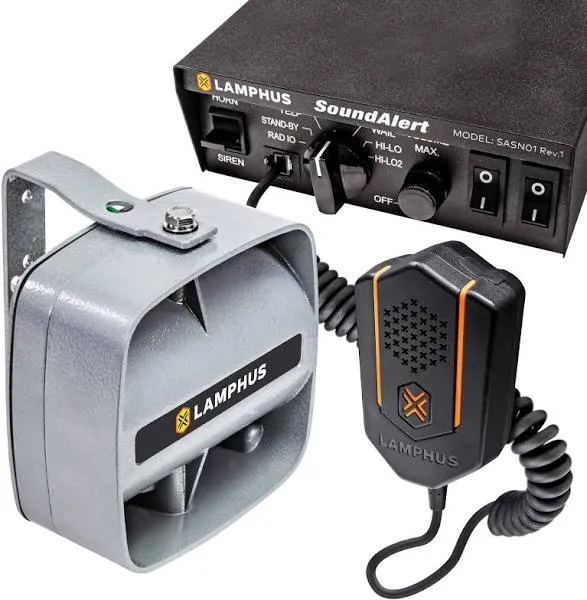 SoundAlert Emergency Police Siren Kit