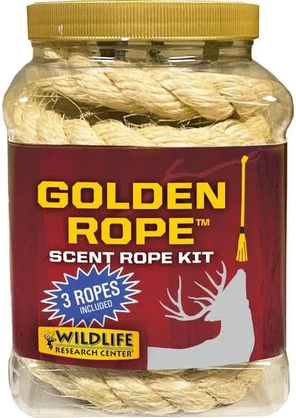 Wildlife Research Golden Rope Scent Rope Kit New Not Original Lid Missing Scent