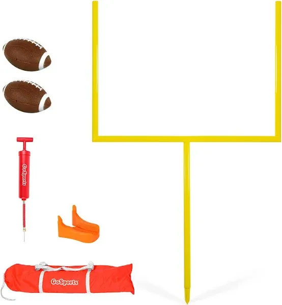 GoSports Football Field Goal Post Set