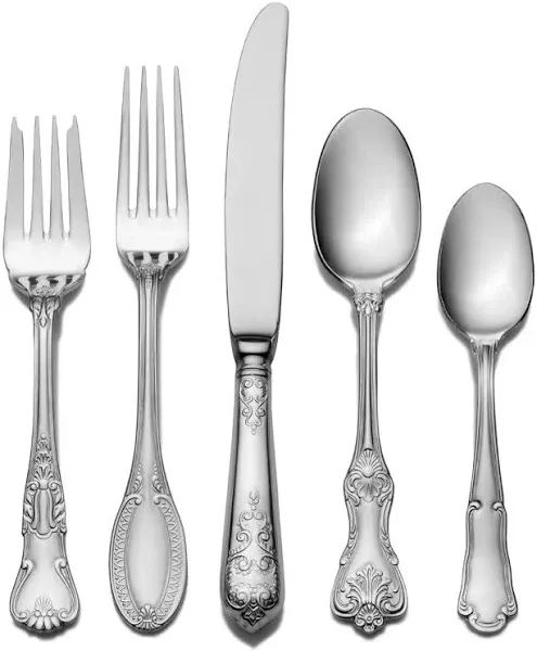 Wallace Hotel 20-Piece 18/10 Stainless Steel Flatware Set, Service for 4