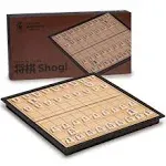 Yellow Mountain Imports Shogi Japanese Chess Magnetic Travel Game Set