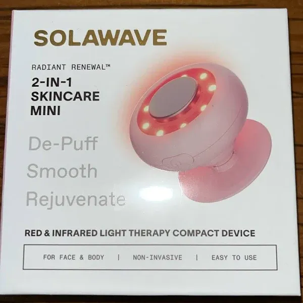 Solawave Radiant Renewal 2-in-1 Skincare Mini