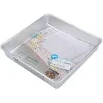 Wilton Performance Pans Aluminum Square Cake and Brownie Pan, 10-Inch