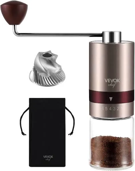 VEVOK Chef Gold Manual Coffee Grinder