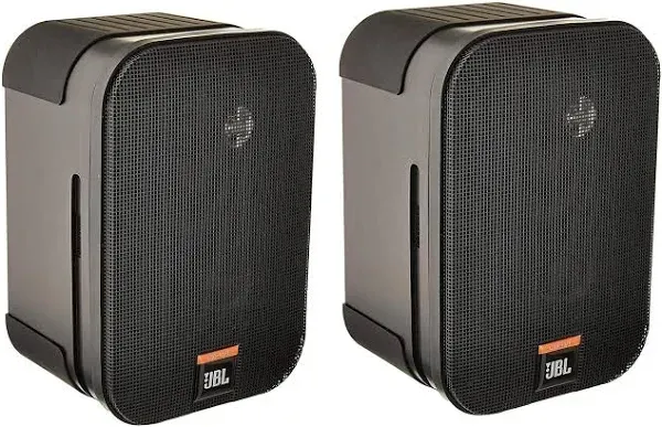 JBL Professional CSS-1S/T Compact Two-Way 100V/70V/8-Ohm Loudspeaker, Black, Sold as Pair, 5.25-Inch