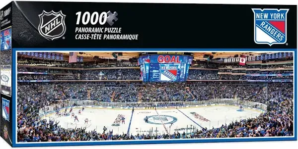 New York Rangers - 1000 Piece Panoramic Jigsaw Puzzle