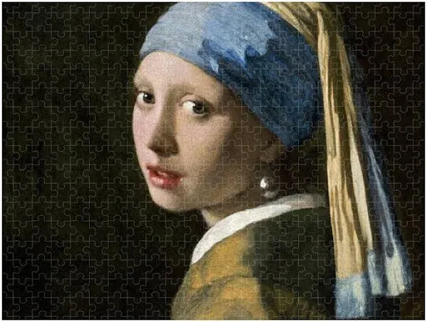 EuroGraphics Girl with A Pearl Earring Puzzle