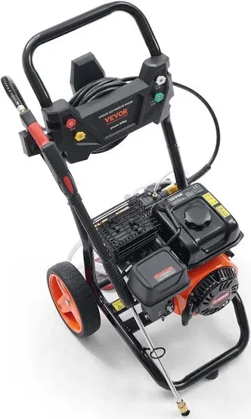 VEVOR Gas Pressure Washer Gas Powered Washer 3600 PSI 2.6 GPM 210cc 5 Nozzles | VEVOR AU