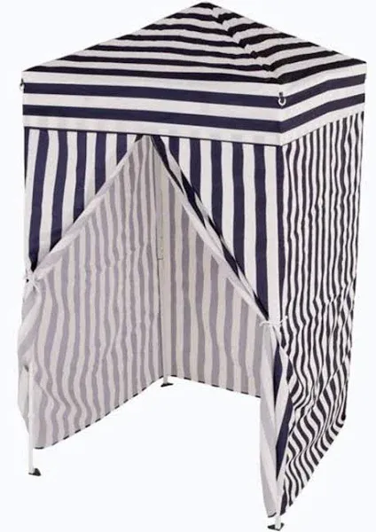 Impact 4'x4' Pop up Changing Dressing Room, Black and White