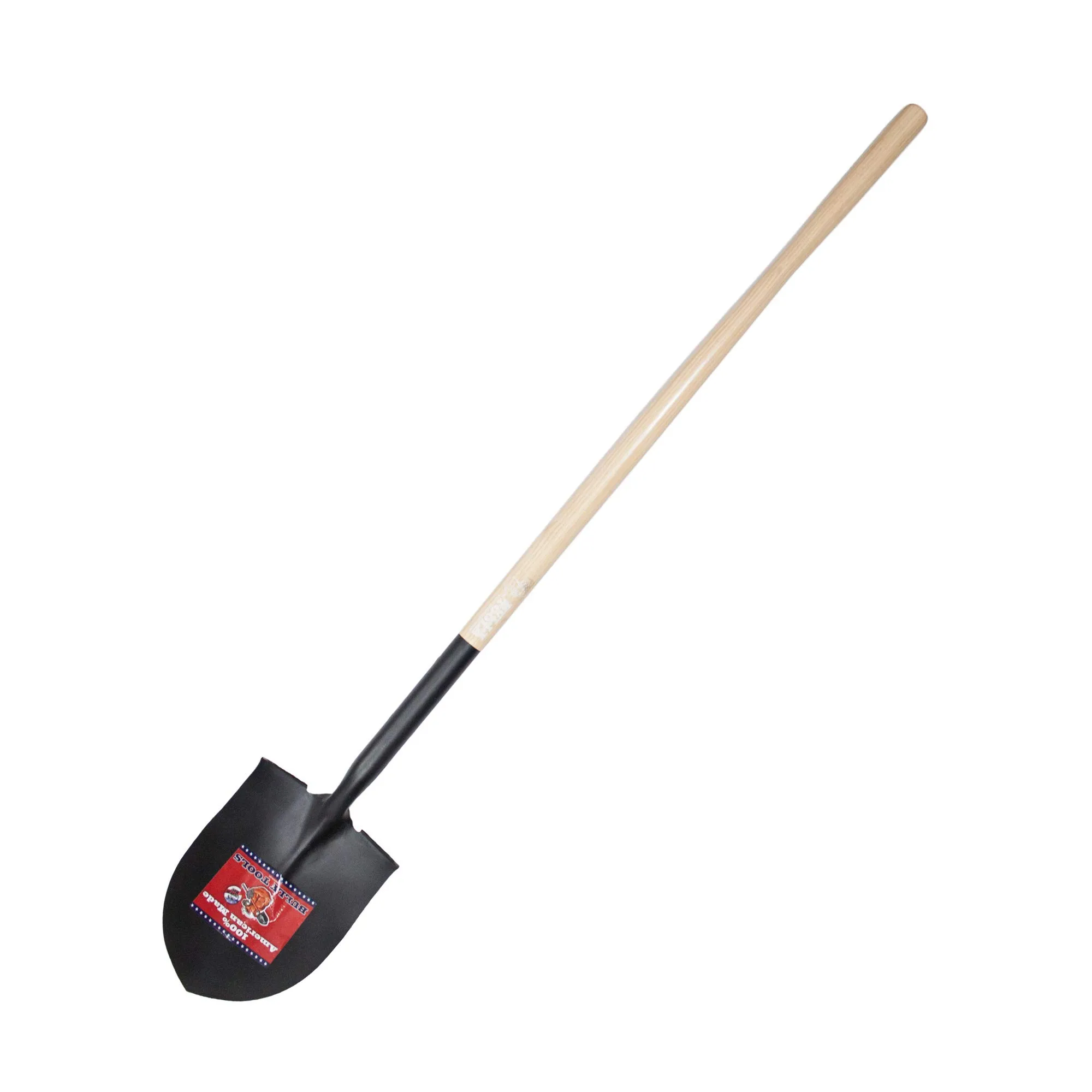 Bully Tools 52515 14-Gauge Round Point Shovel