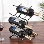 Wine Rack For Countertopwine Storage Shelf For Pantry Cabinetcan Hold 6 Bottles6