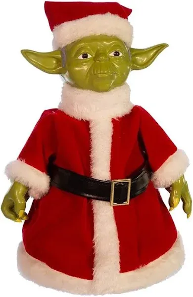 Treetopper/Tab<wbr/>lepiece Yoda Santa