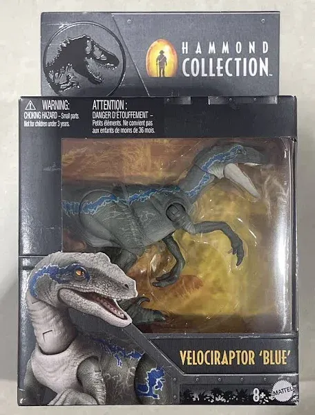 Jurassic World Hammond Collection Velociraptor 'Blue' Action Figure