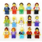 Booster Bricks 5 New Lego Random Female Minifigures - Women