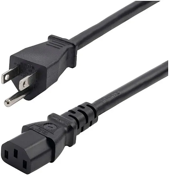 StarTech.com 271B-6800-POWER-CORD 8ft Computer Power Cord