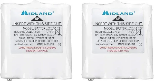 Midland AVP8 Rechargeable Battery Packs