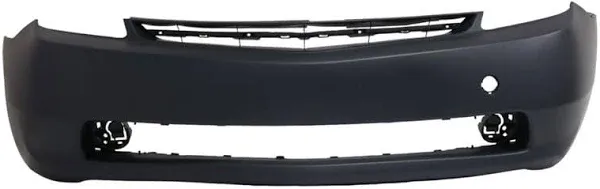 Front Bumper Cover For 2004-09 Toyota Prius Primed Plastic w/o Plate Provision