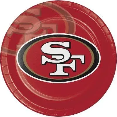 NFL San Francisco 49Ers Paper Plates - 24 Ct.